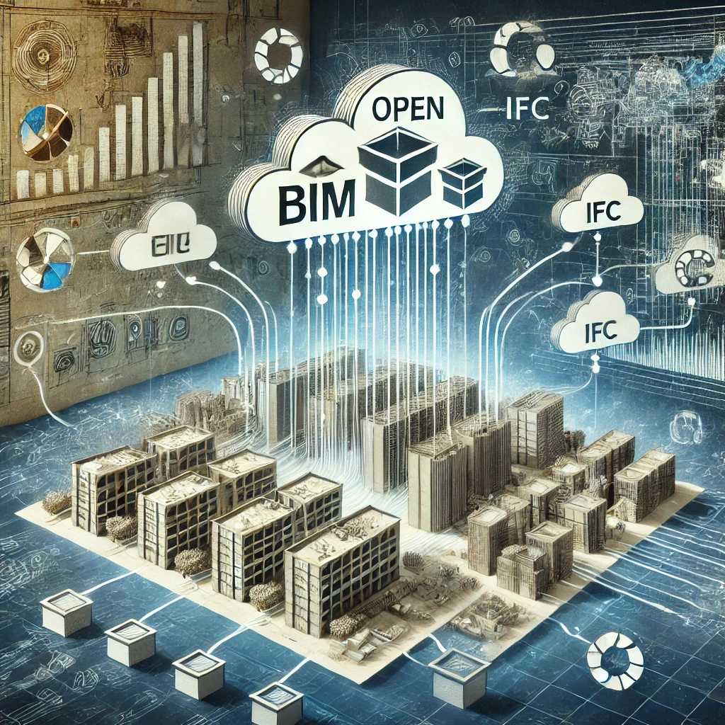 Kritisk syn på Open BIM, med fokus på utmaningar som standardisering, implementeringskomplexitet och verktygens begränsningar.